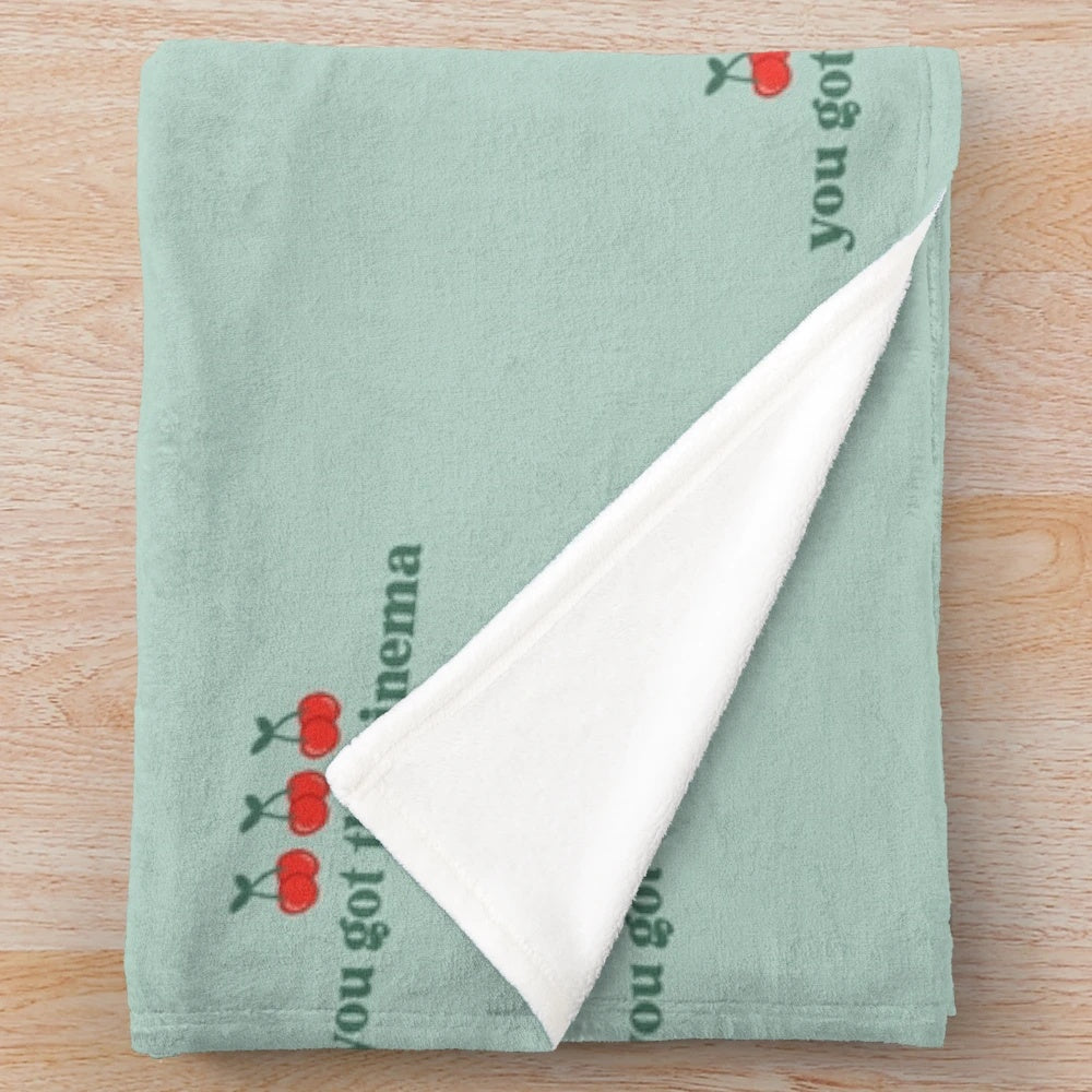 Soft and cozy plush blanket featuring Harry Styles' "Harry's House" album artwork and song titles