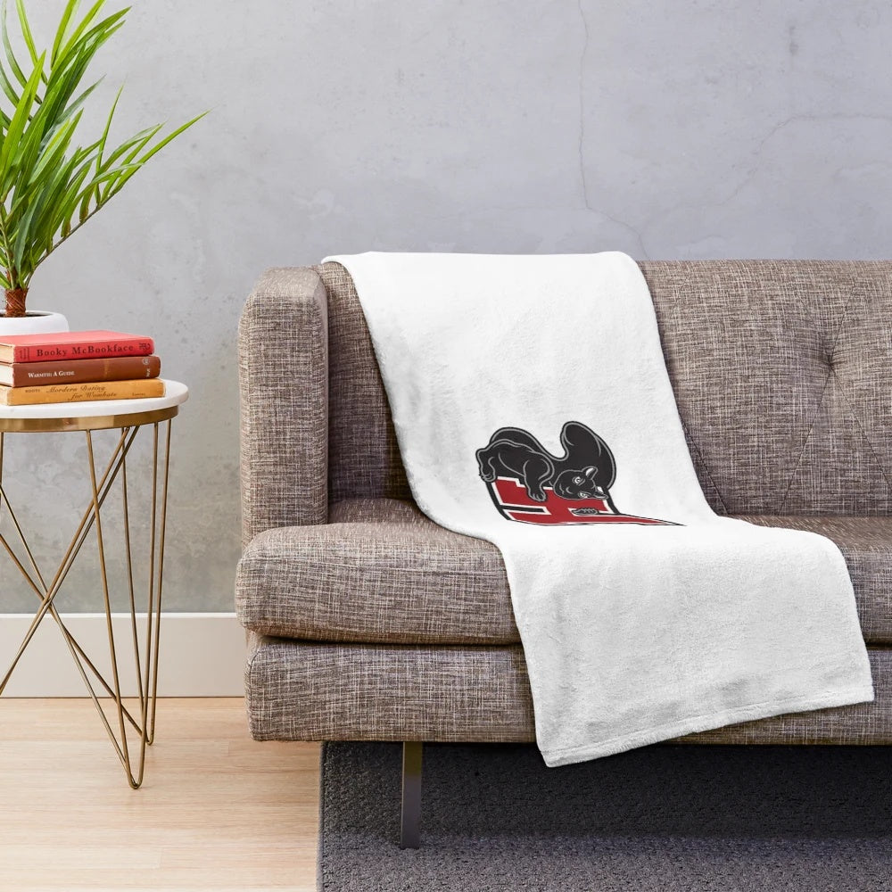Haverford College Plush Blanket with Focus Keyword