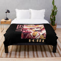 Hazbin Hotel Lucifer inspired plush blanket