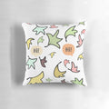 Heartstopper-themed autumn leaves decorative throw pillow