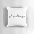 Heartstopper quote pillow featuring the beloved characters from the LGBT romance series
