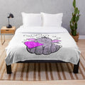 Heffalump-themed plush blanket with soft, huggable design