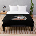 Soft plush blanket in college-inspired Heidelberg style design