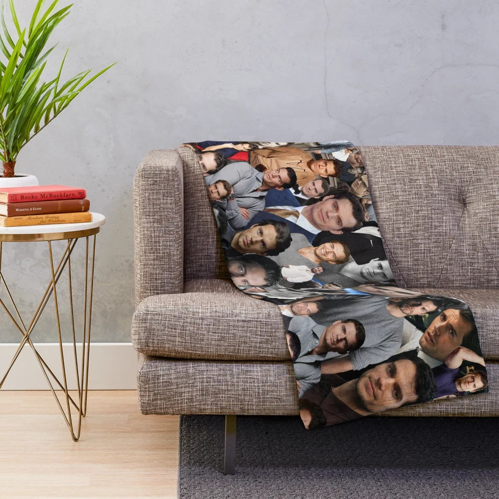 Henry Cavill Inspired Plush Blanket