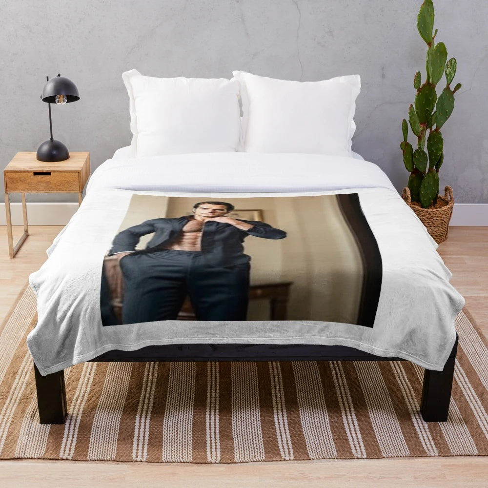 Henry Cavill Plush Blanket