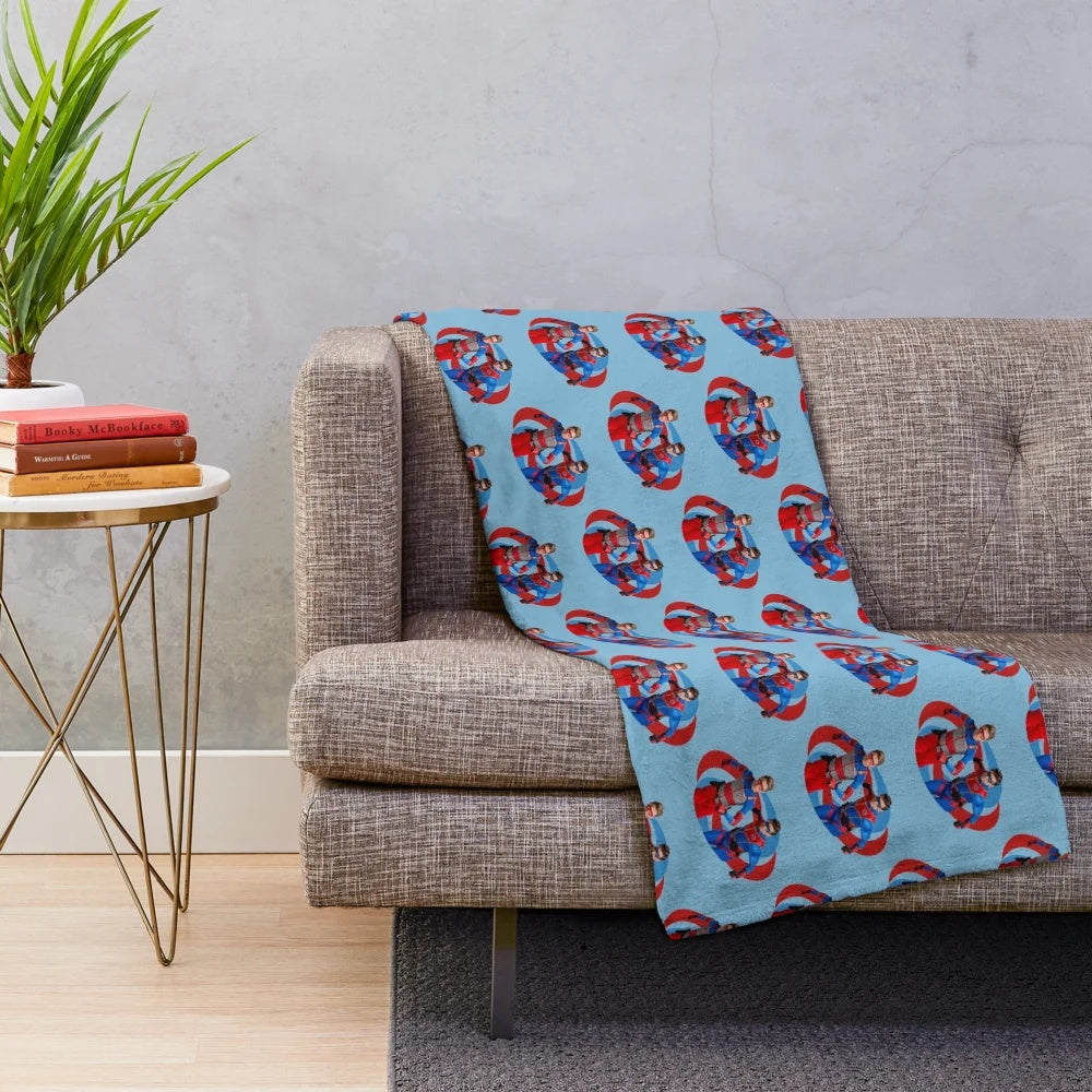 Henry Danger Action Logo Plush Blanket
