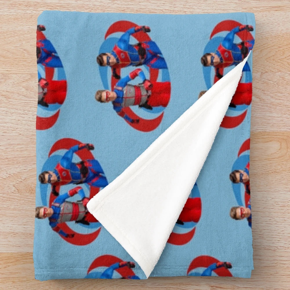 Henry Danger Action Logo Plush Blanket