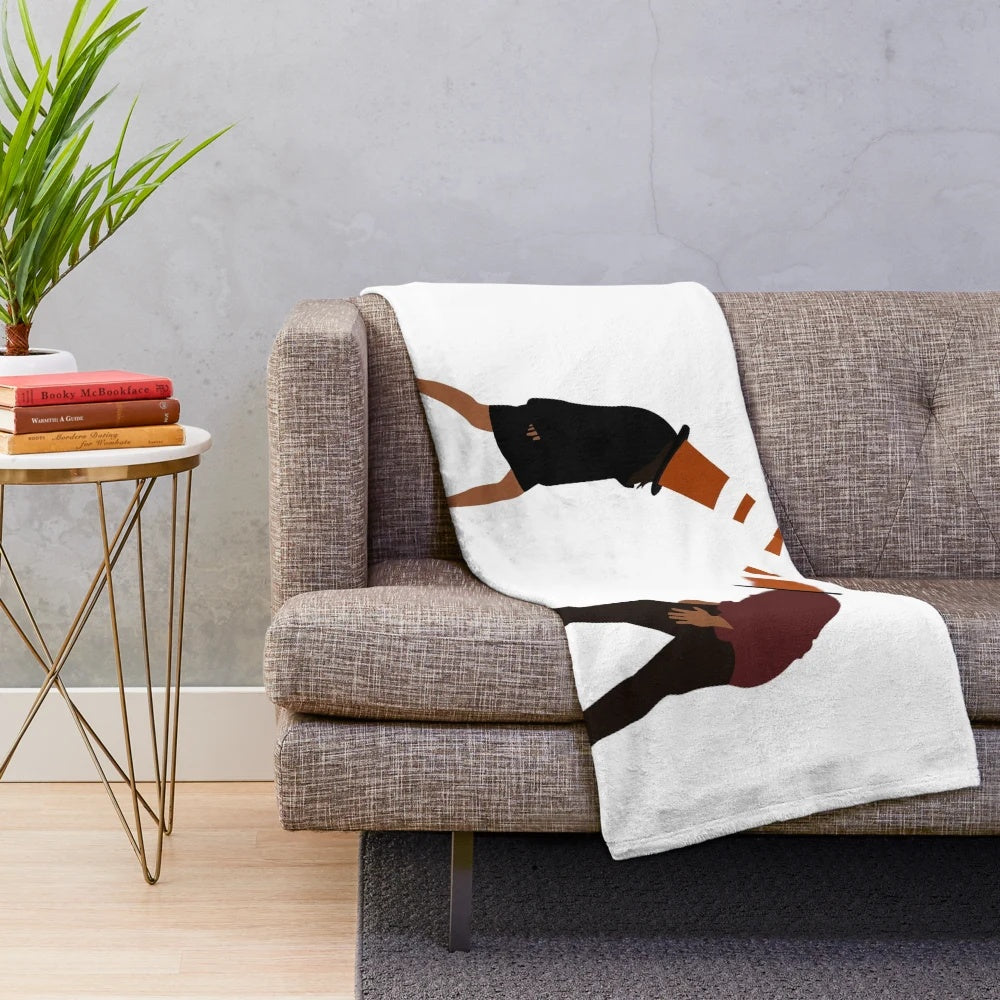 Plush blanket featuring the movie "Her