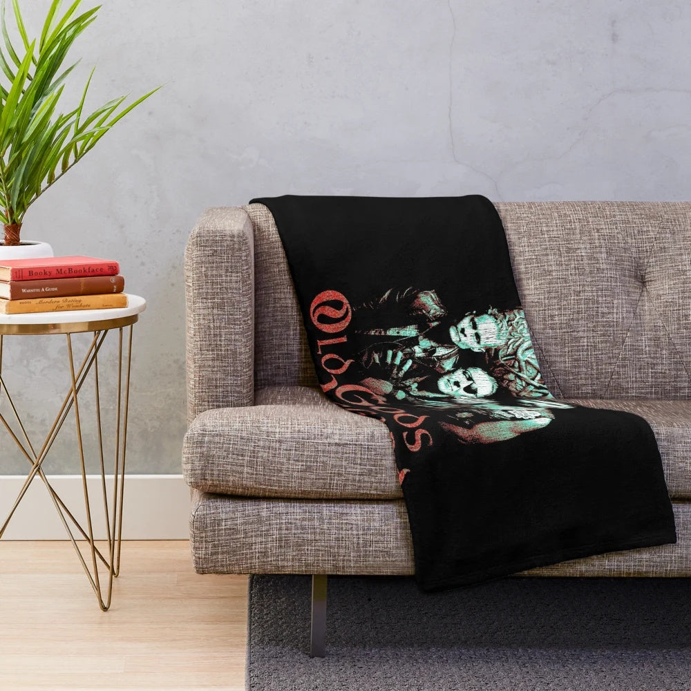 HERALD OF DARKNESS Plush Blanket with fantasy and videogame motifs