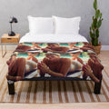 Hilary Duff inspired plush blanket