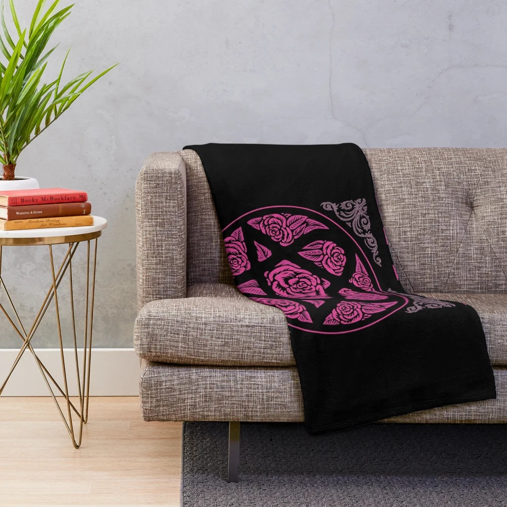 Him band plush blanket with soft, cozy material