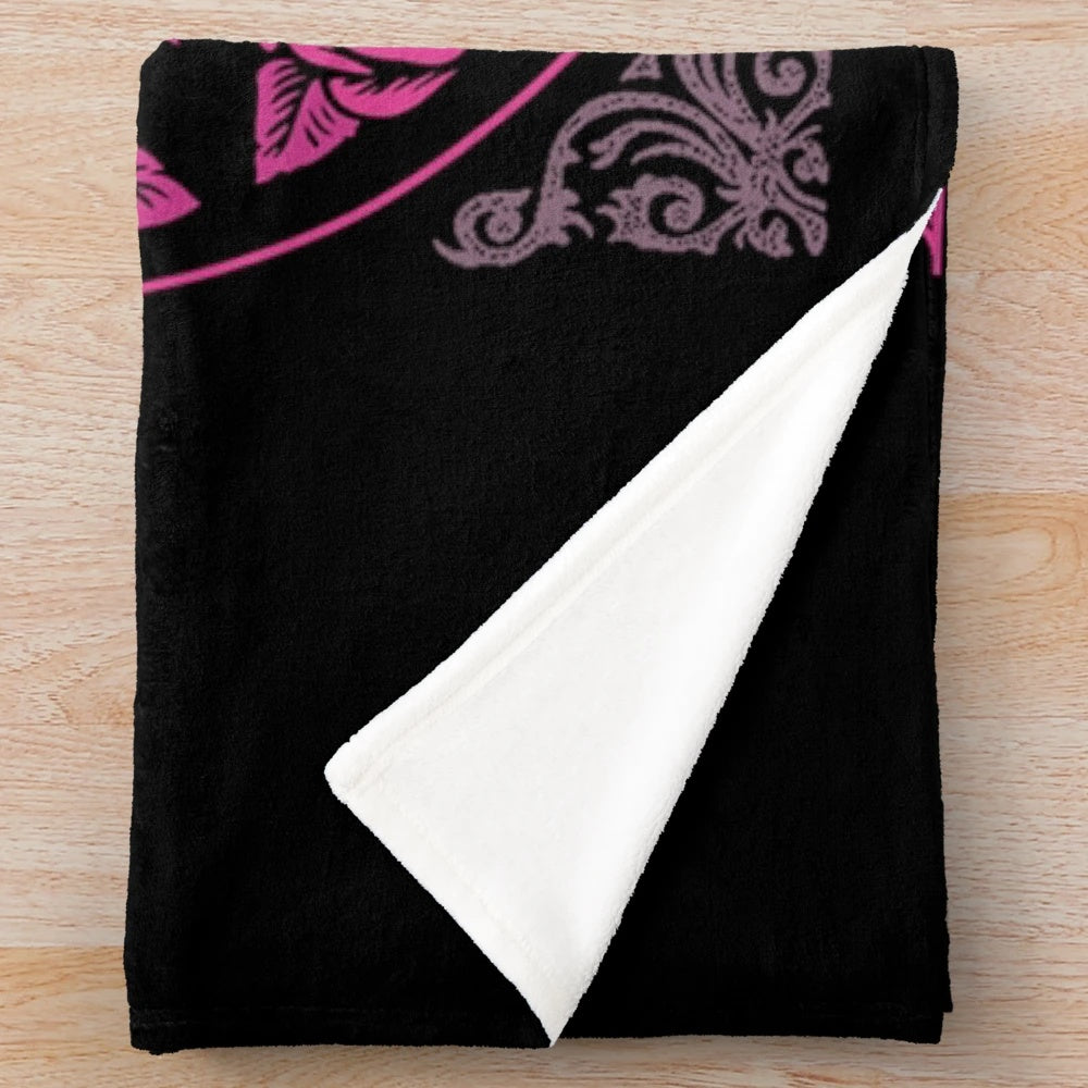 Him band plush blanket with soft, cozy material