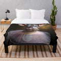 Hippo Plush Blanket for Home Decor