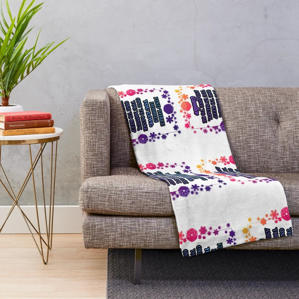 Cozy plush blanket for hobbies and leisure activities
