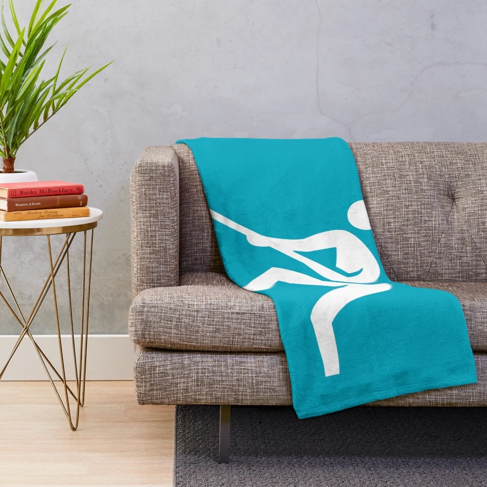Soft and warm hockey plush blanket