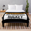 Hockey Plush Blanket for Sports Fans