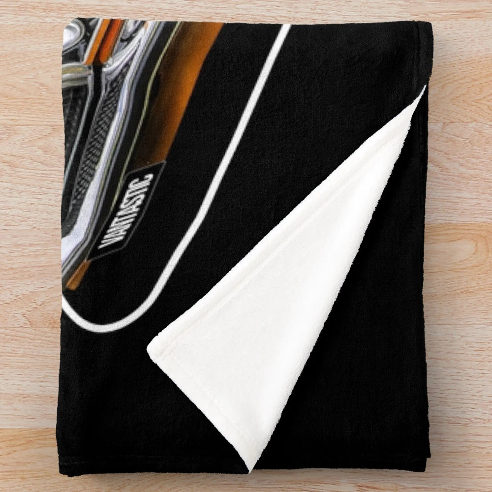 Holden Sandman-inspired plush blanket