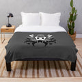 Soft and plush blanket featuring the hero of Dirtmouth from the video game Hollow Knight