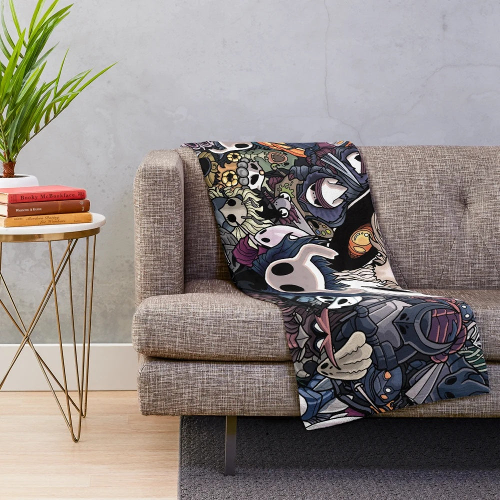 Hollow Knight Inspired Plush Blanket