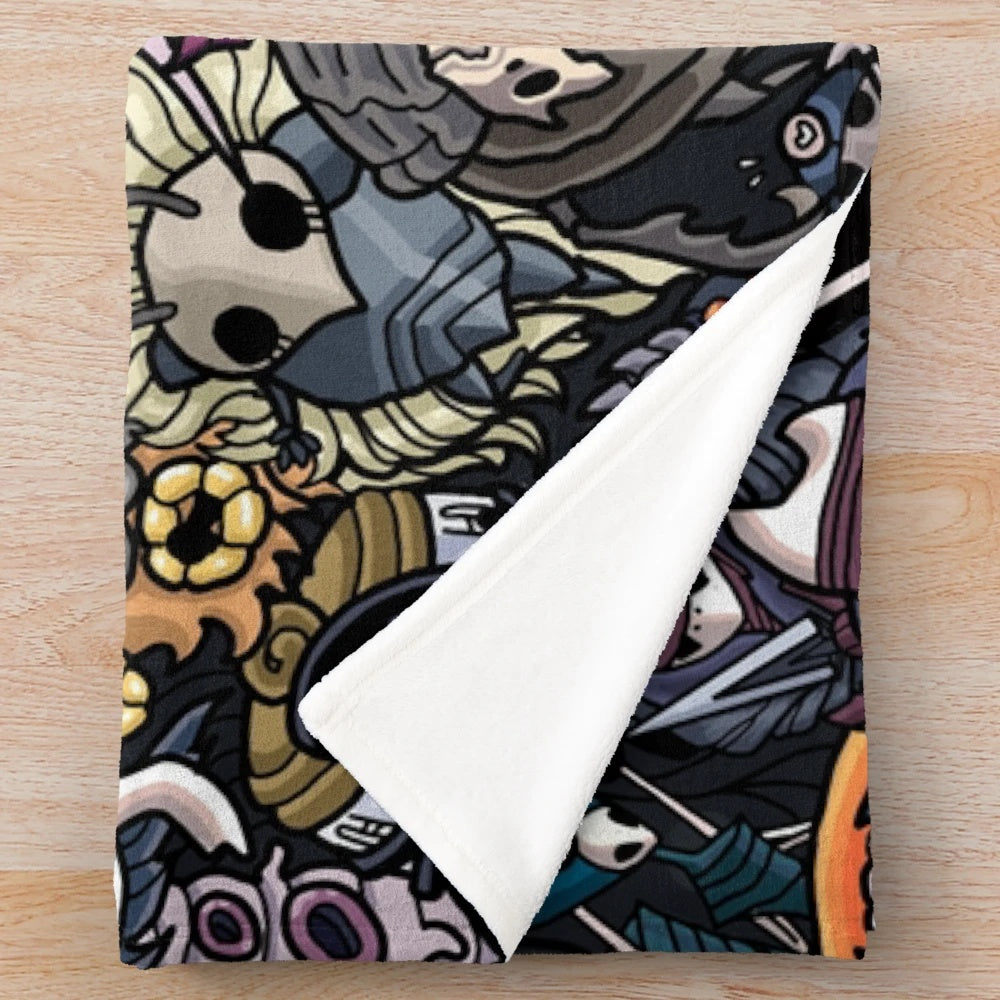 Hollow Knight Inspired Plush Blanket