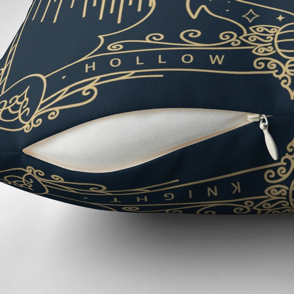 Soft, plush Hollow Knight themed pillow featuring the iconic knight character