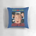 Plush "Home Alone" themed pillow featuring Macaulay Culkin as Kevin McCallister