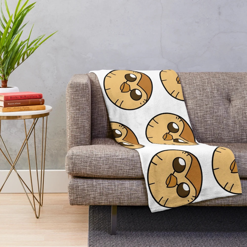 Hooty the Owl Plush Blanket from The Owl House Cartoon