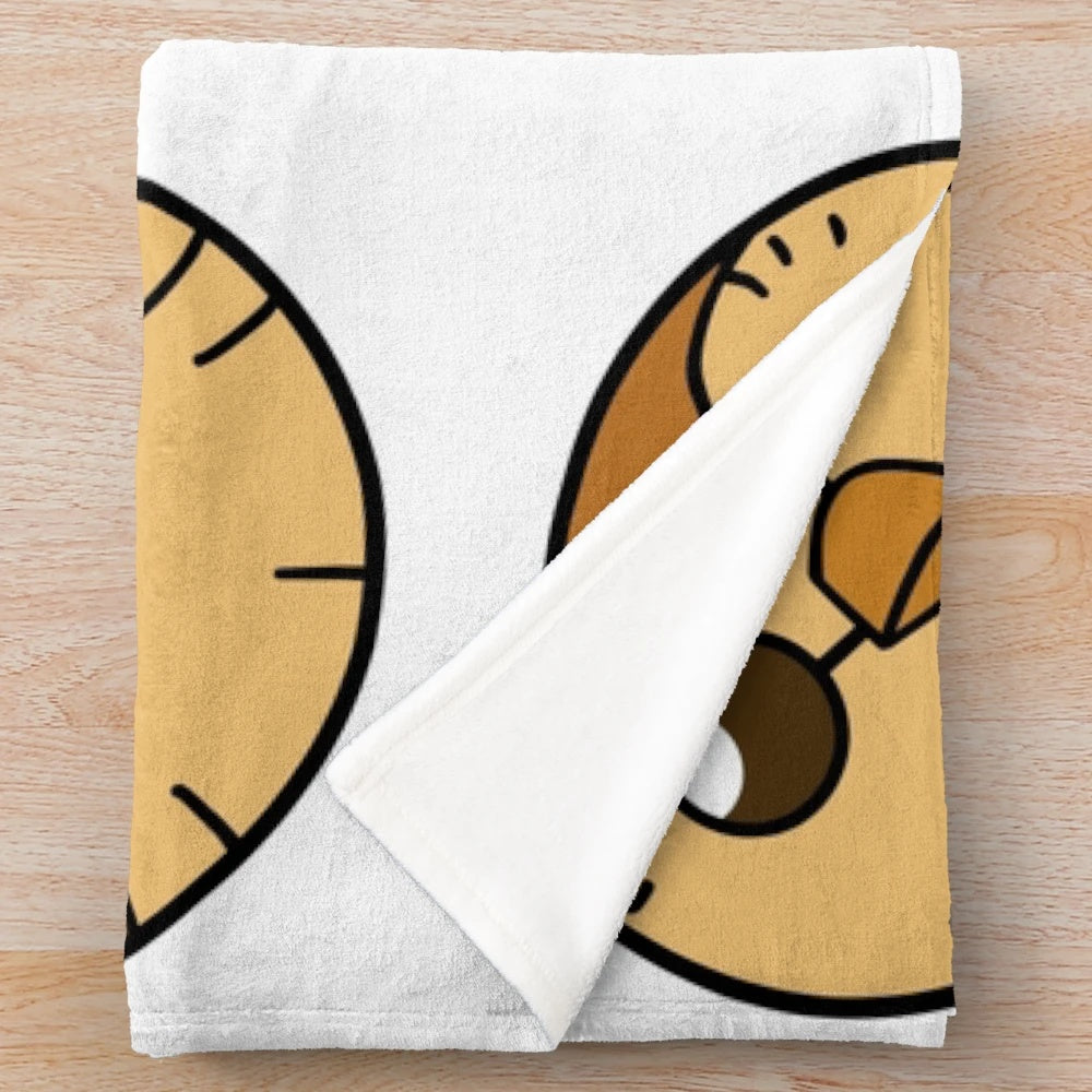 Hooty the Owl Plush Blanket from The Owl House Cartoon