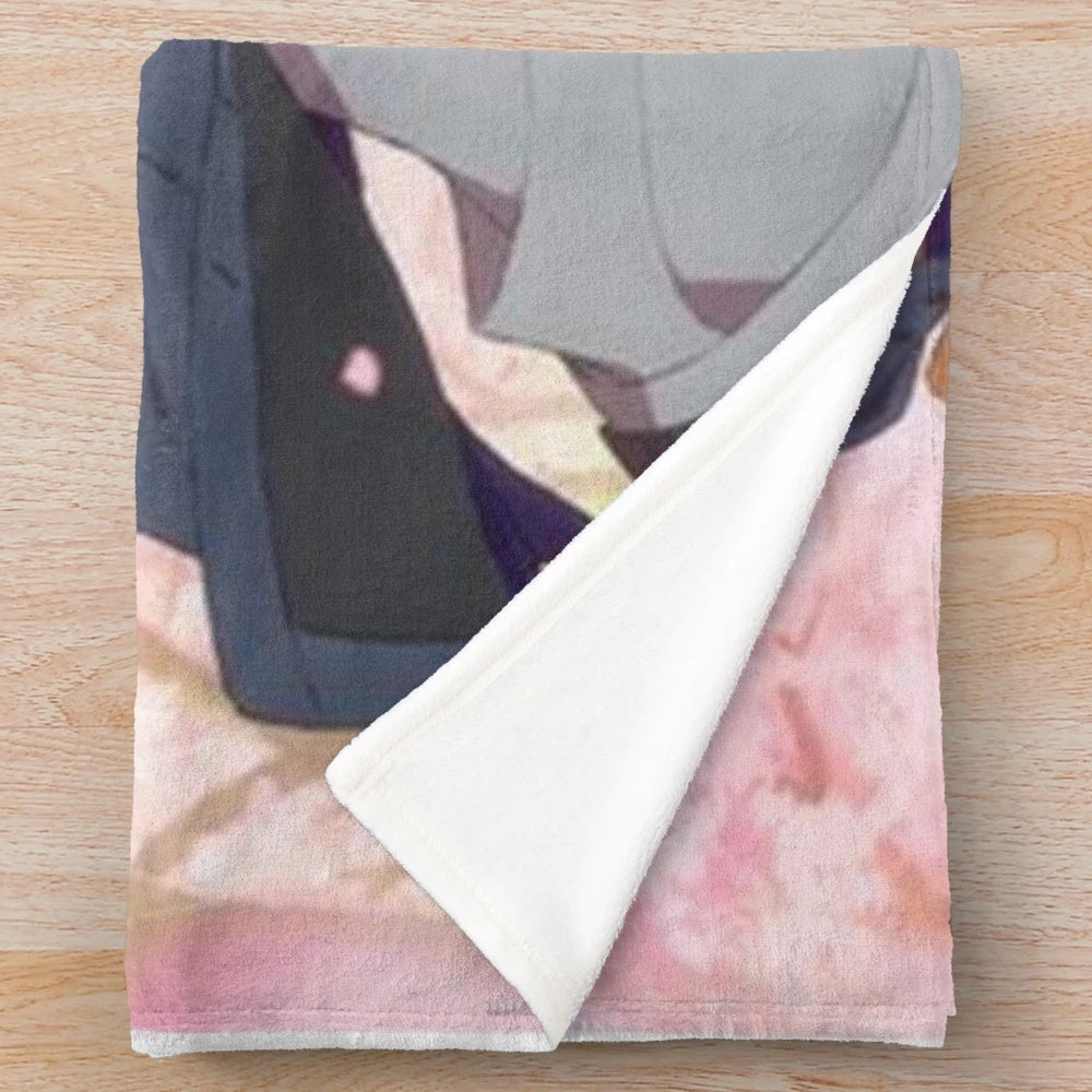 Soft, cuddly plush blanket featuring the beloved Horimiya anime couple