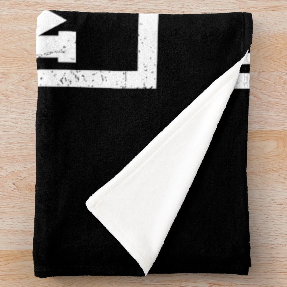 Plush horror-themed blanket for cozy movie nights