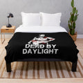 Dead by Daylight inspired plush blanket featuring a killer character design