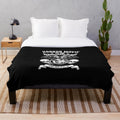 Plush blanket for horror movie fans