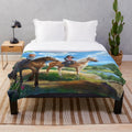 Soft and cuddly horse plush blanket inspired by the Star Stable online game