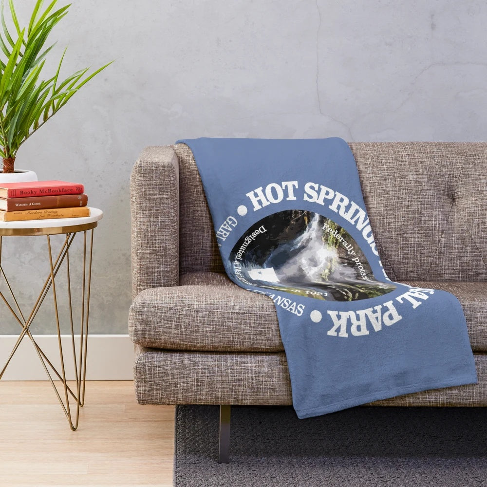 Hot Springs National Park Plush Blanket