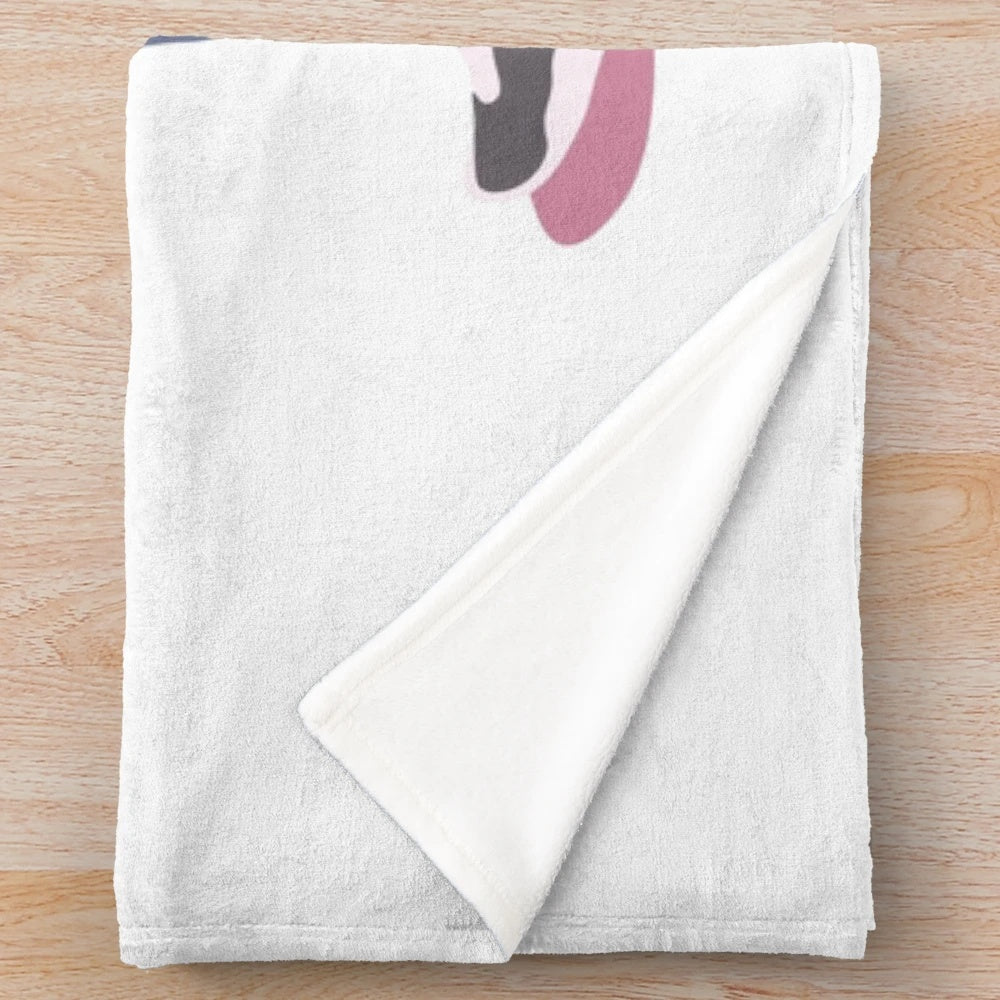 A plush, cozy blanket featuring a hoverboard design, perfect for Back to the Future fans