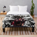 Hyakkimaru Plush Blanket - Soft and Comfortable Anime Inspired Decor