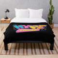 Hype House plush blanket with 90s aesthetic