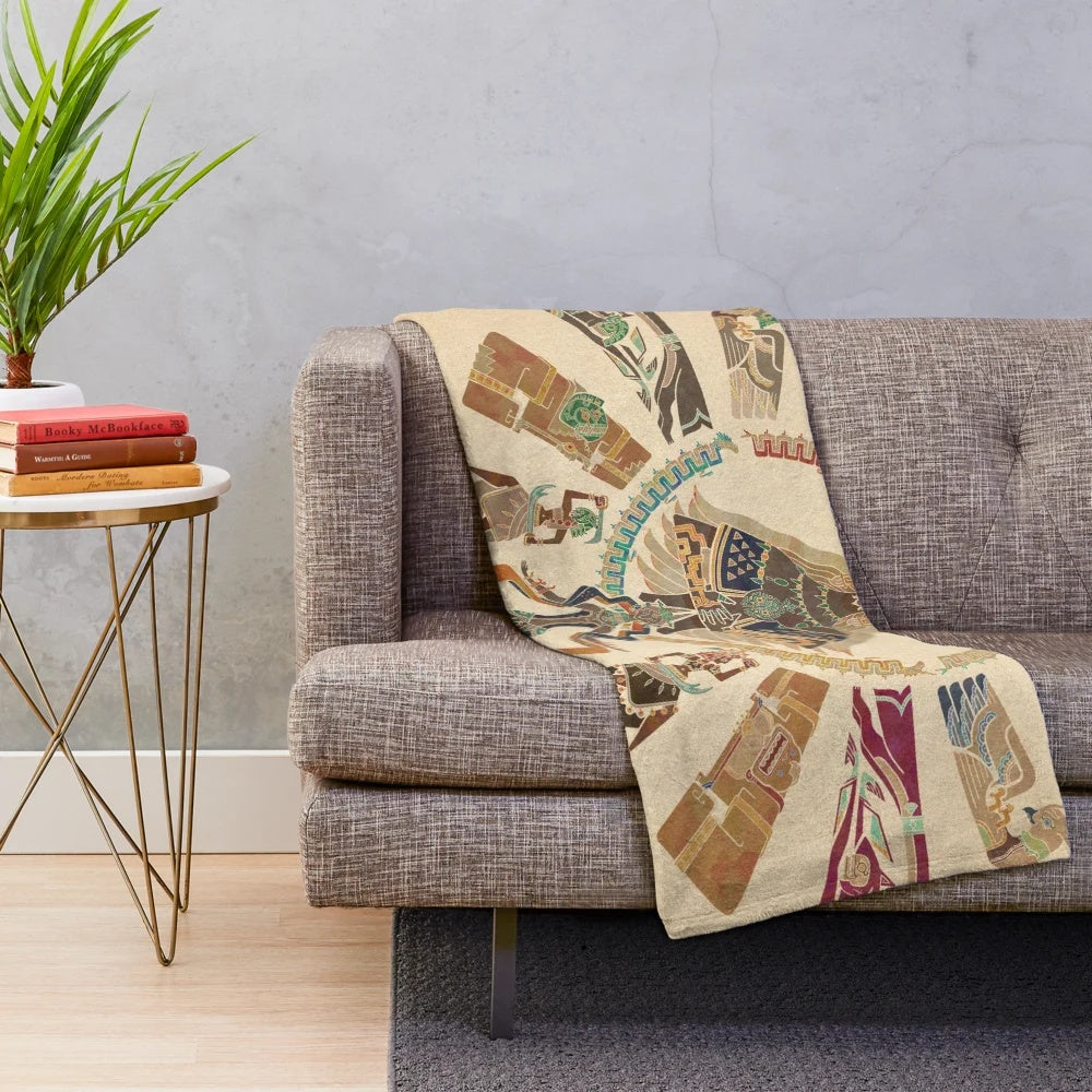 Soft and plush blanket featuring the first king of Hyrule from the Legend of Zelda series