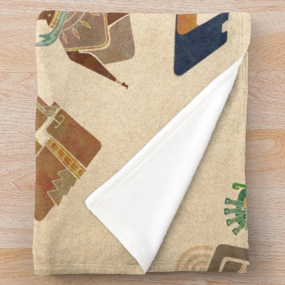 Soft and plush blanket featuring the first king of Hyrule from the Legend of Zelda series