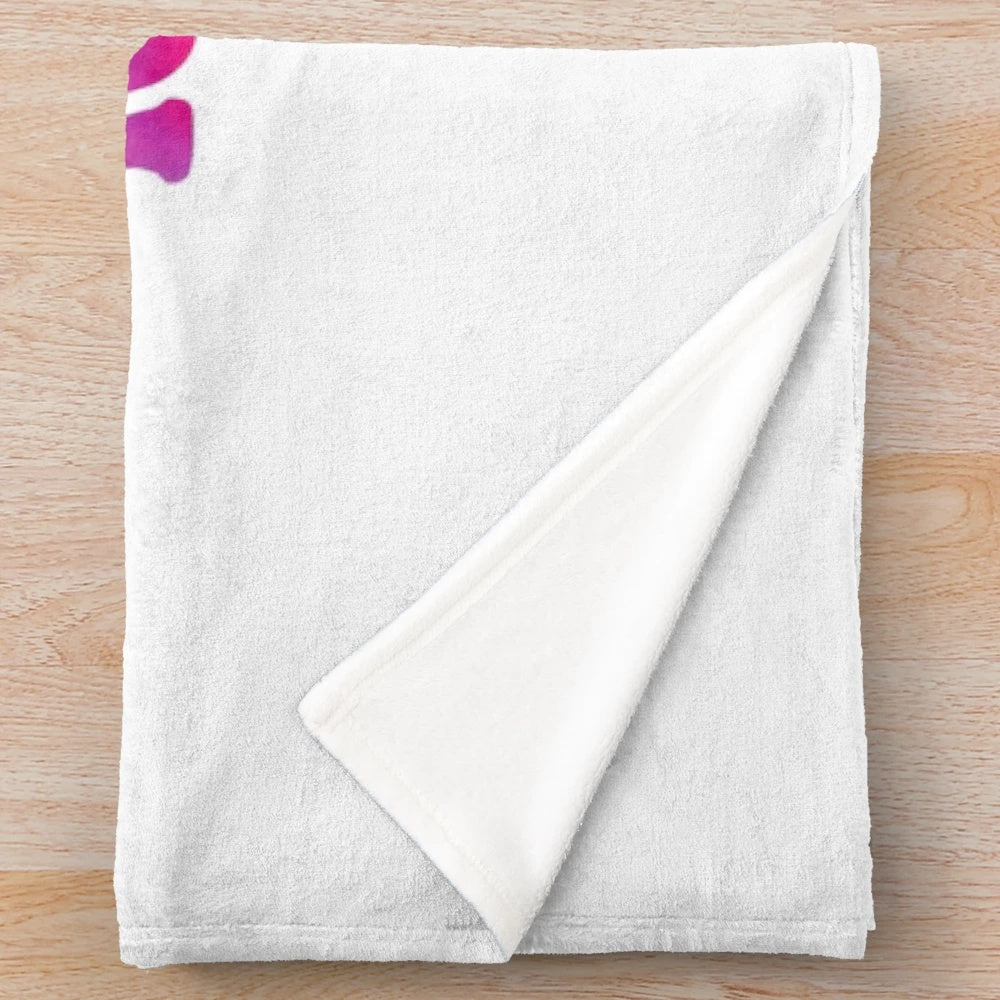 Iced coffee plush blanket with text "I Won't Stop For School But I'll Stop For Iced Coffee