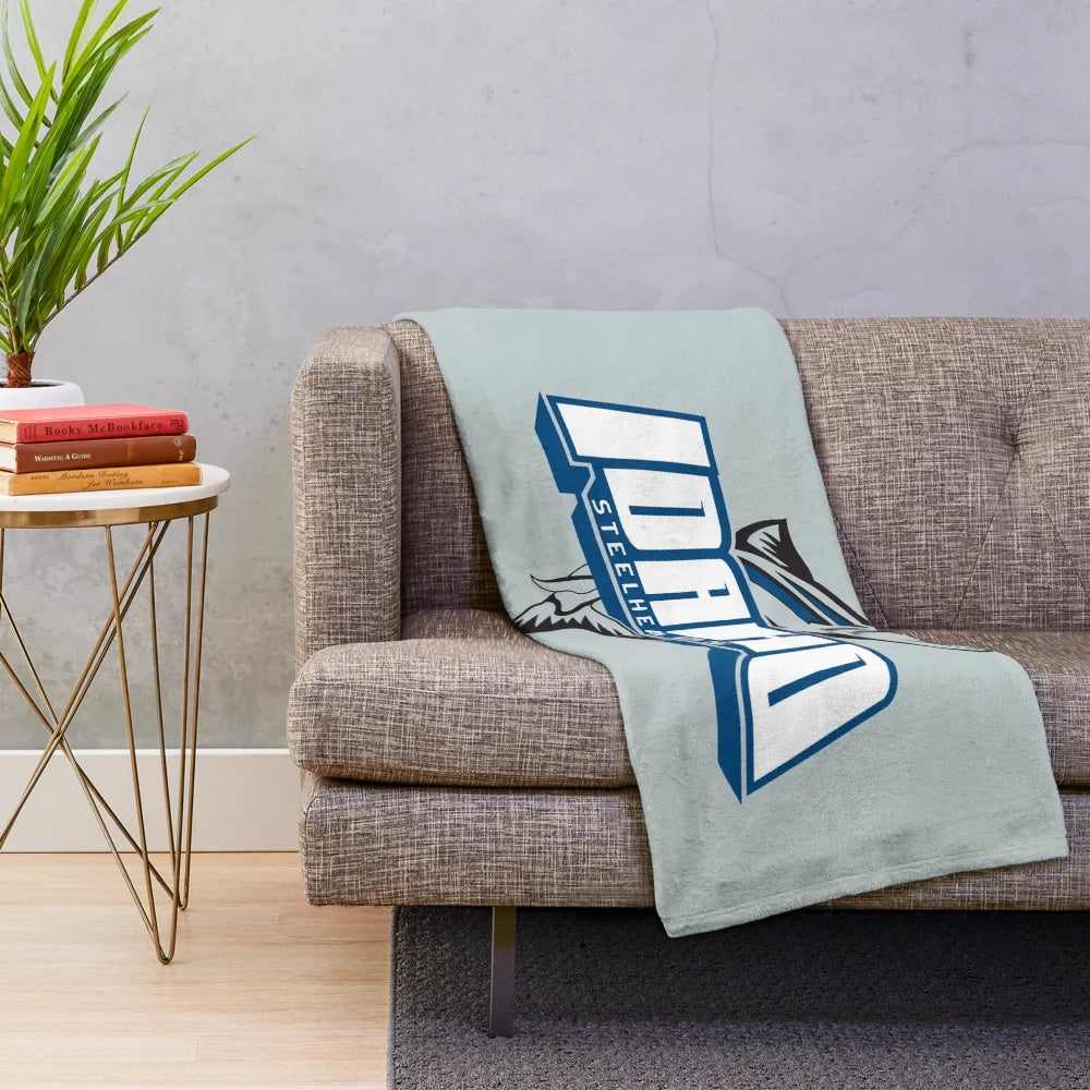 Idaho Steelheads Themed Plush Blanket