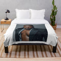 Idris Elba inspired plush blanket, cozy and soft
