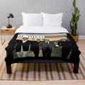 Il Divo-inspired plush blanket with music icons