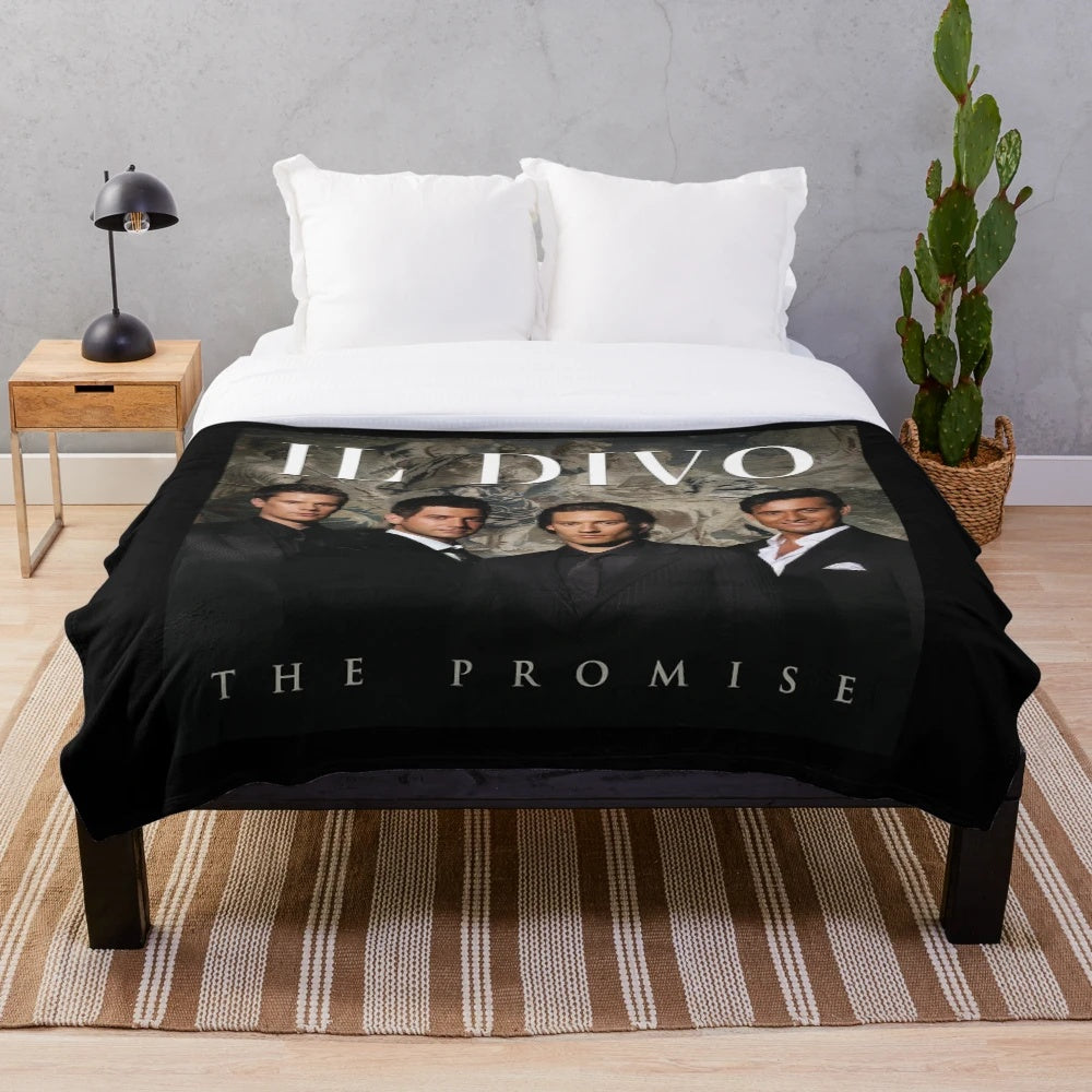 Il Divo-inspired plush blanket