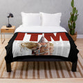 In This Moment inspired plush blanket with band logo and album artwork