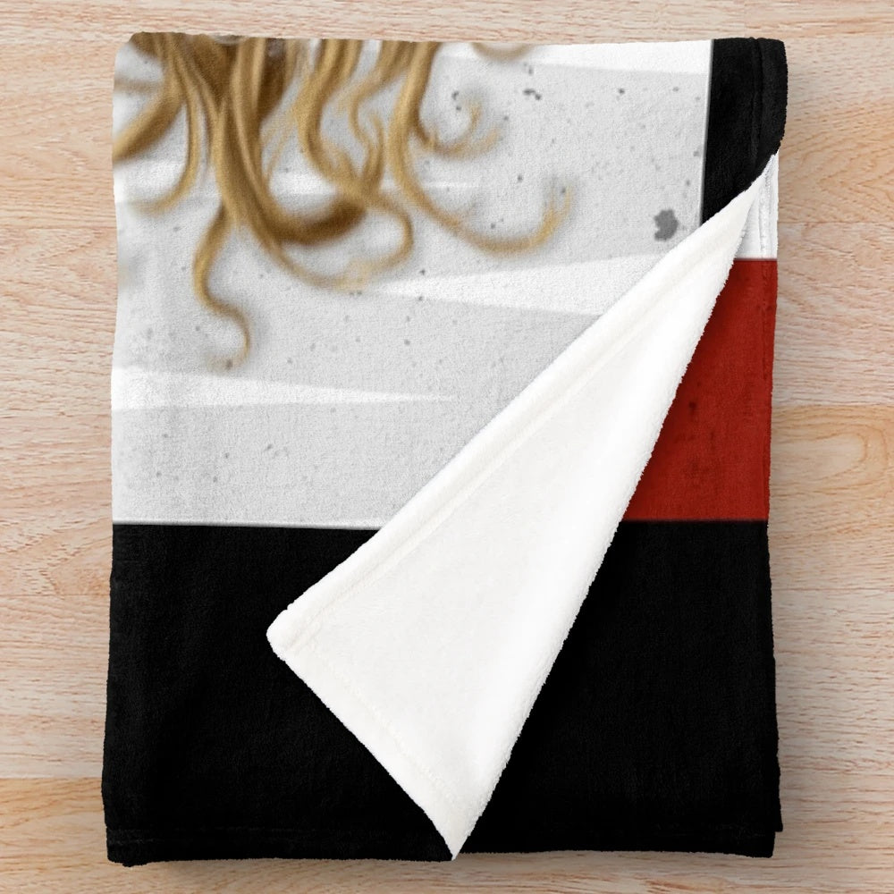 In This Moment inspired plush blanket with band logo and album artwork