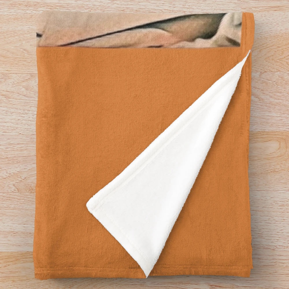 Harrison Ford as Indiana Jones plush blanket