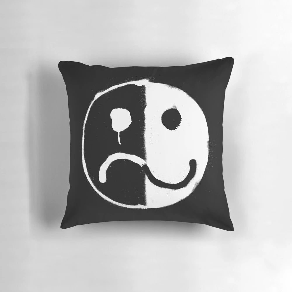 Indrajegel Fall Pillow with a design featuring a music-loving boy
