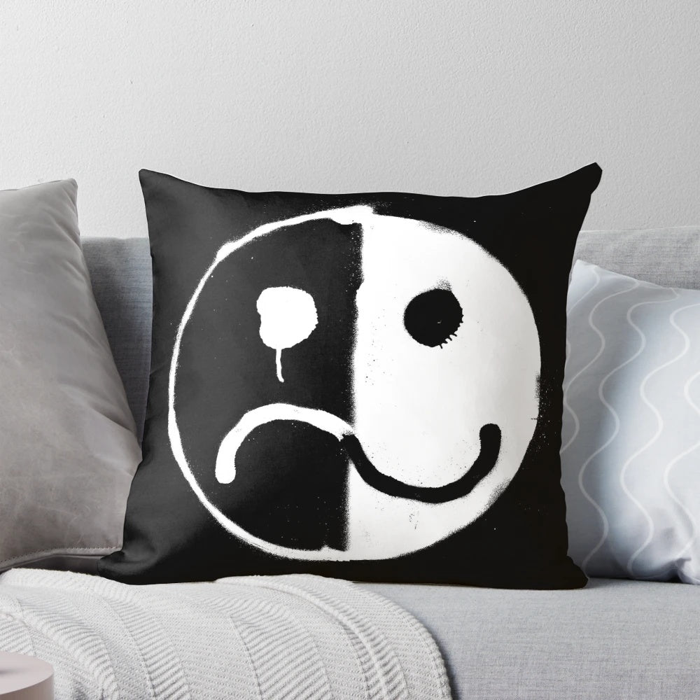 Indrajegel Fall Pillow with a design featuring a music-loving boy