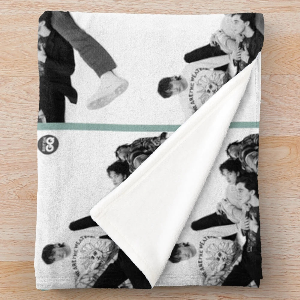 Inhaler Band Plush Blanket with Soft and Comfortable Design